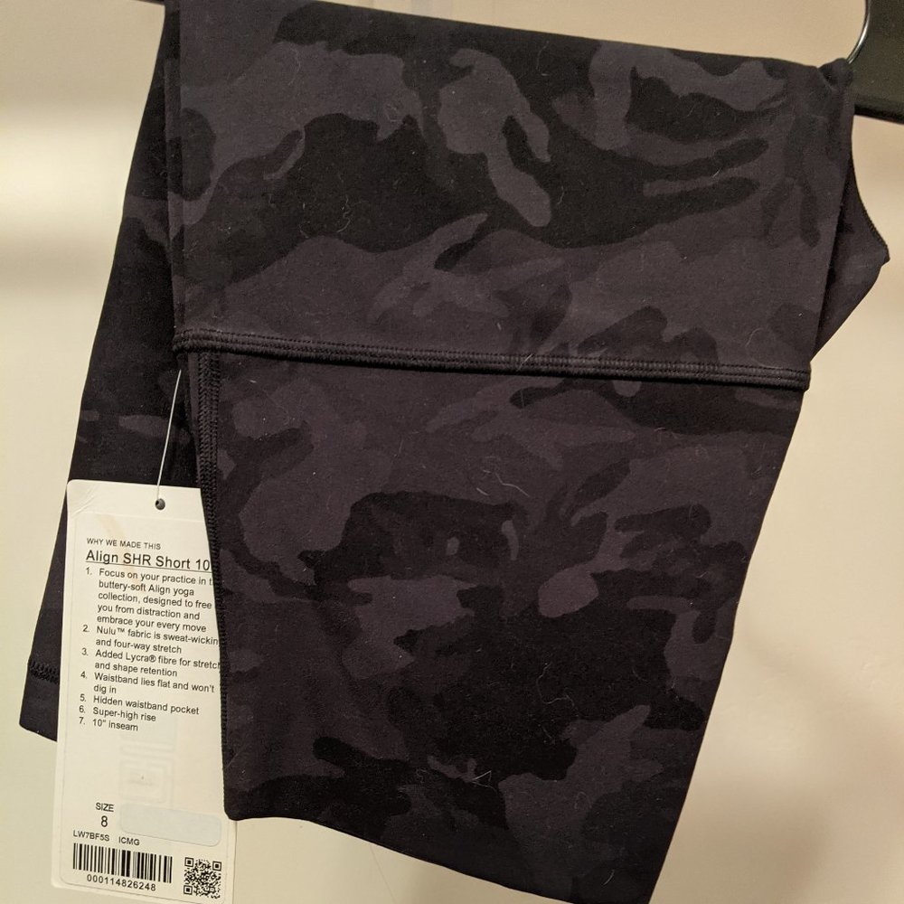 LuluLemon Align Biker Shorts Size 8